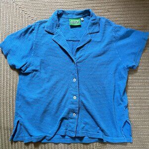 Big Bud Press Pantry Button-Up - Greek Blue